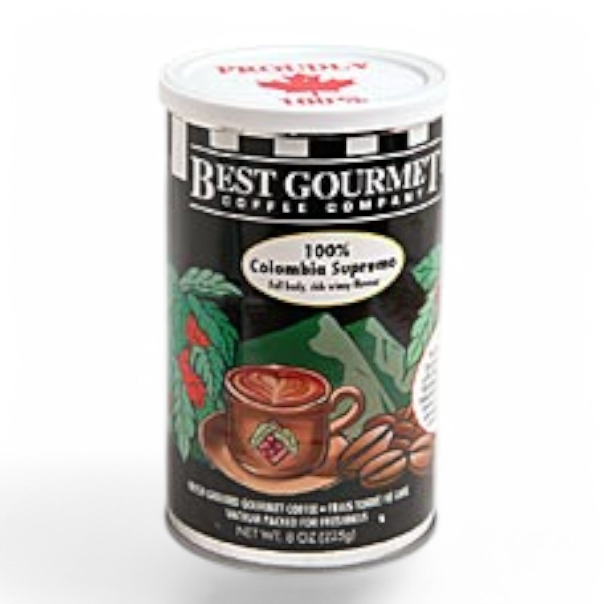 Colombia Supremo 225g Ground Coffee Tin - Medium Roast - Drip Grind