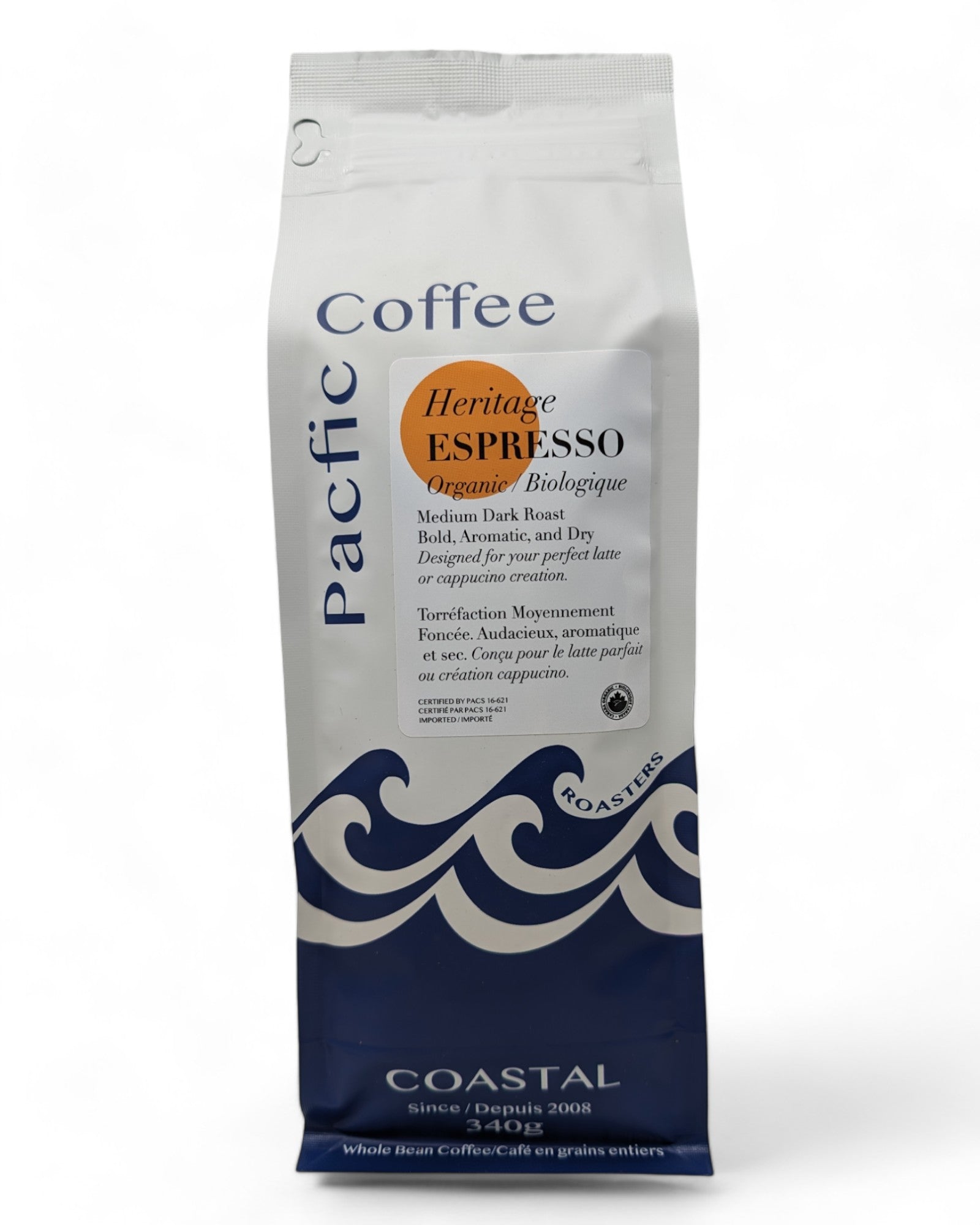 Heritage Espresso Organic Coffee