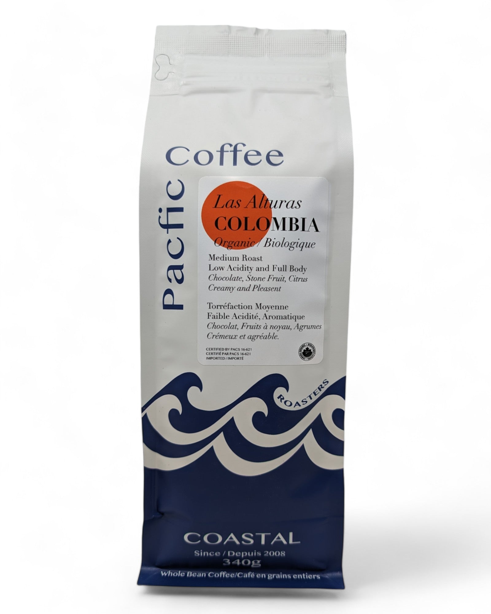 Las Alturas Colombia Organic Coffee
