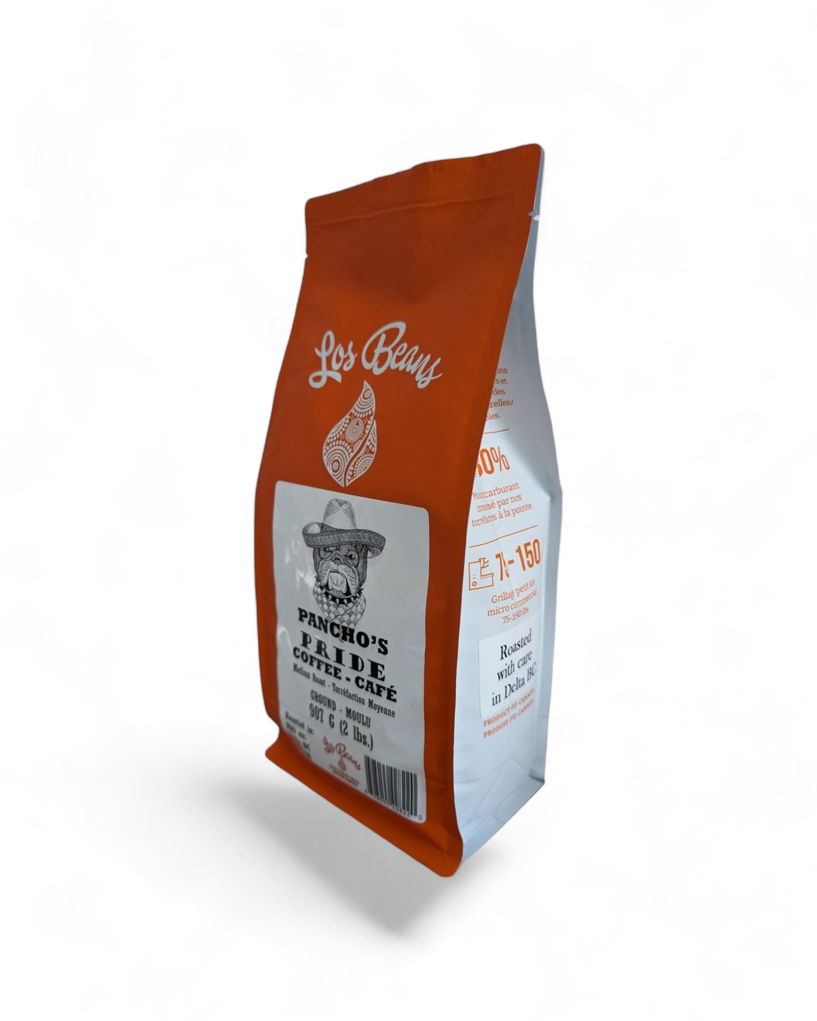 Los Beans Pancho's Pride Medium Roast 907g Ground.