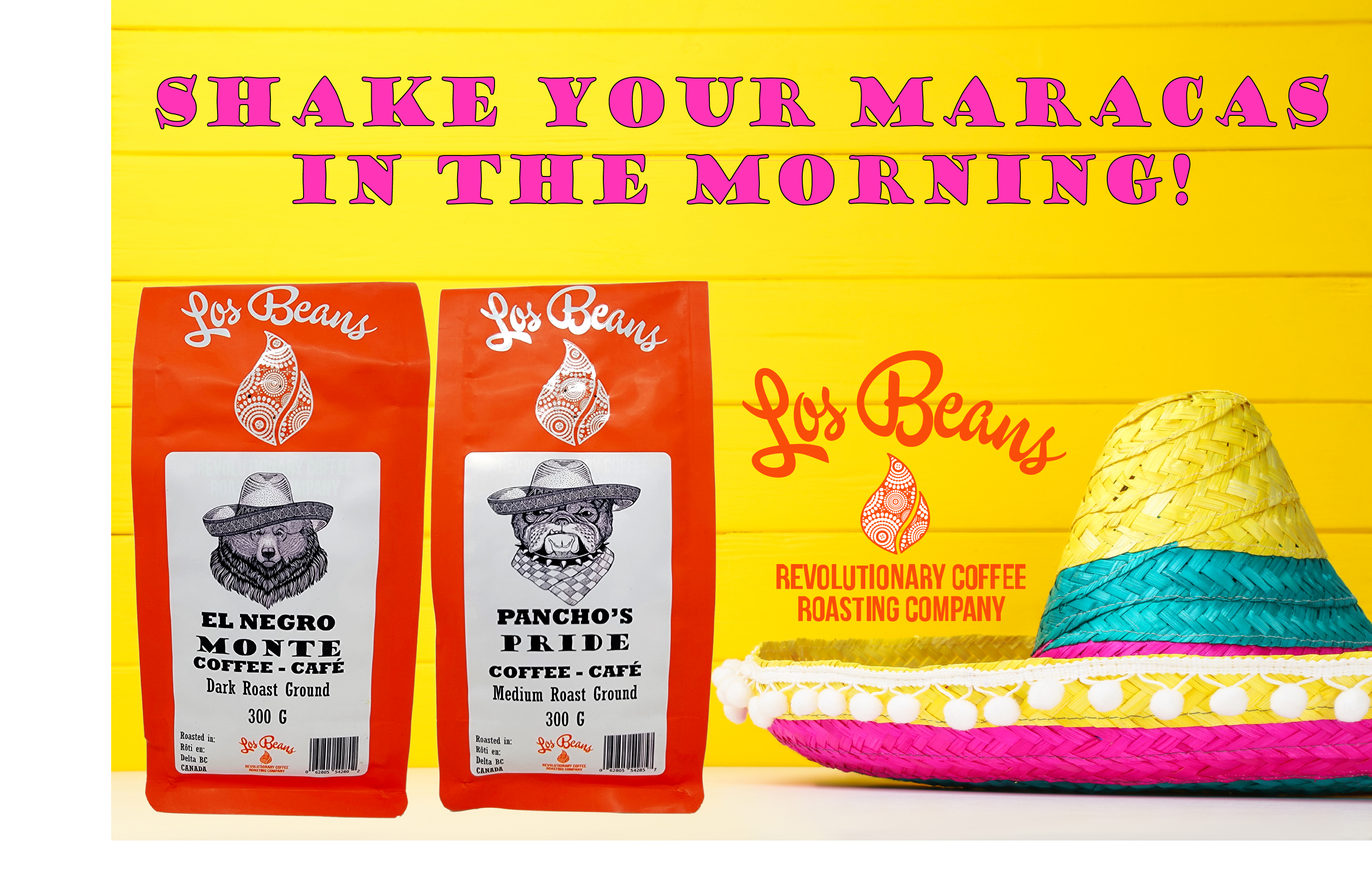 Los Beans Pancho's Pride Medium Roast 907g Ground.