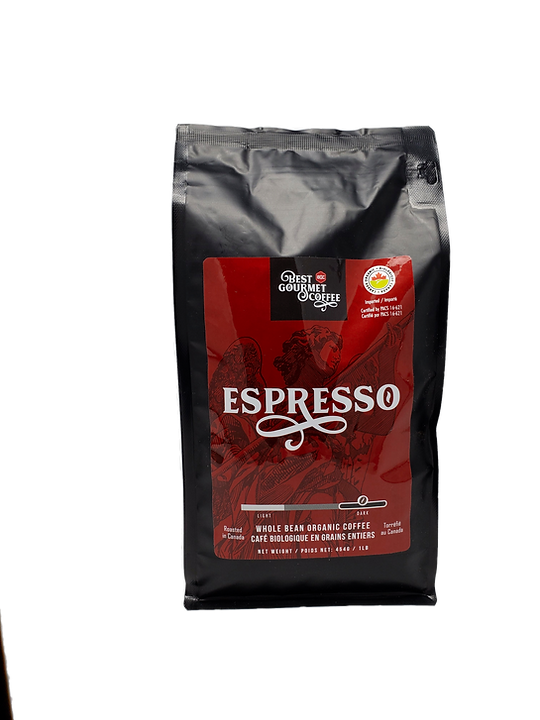 Best Gourmet Organic Espresso Whole Bean
